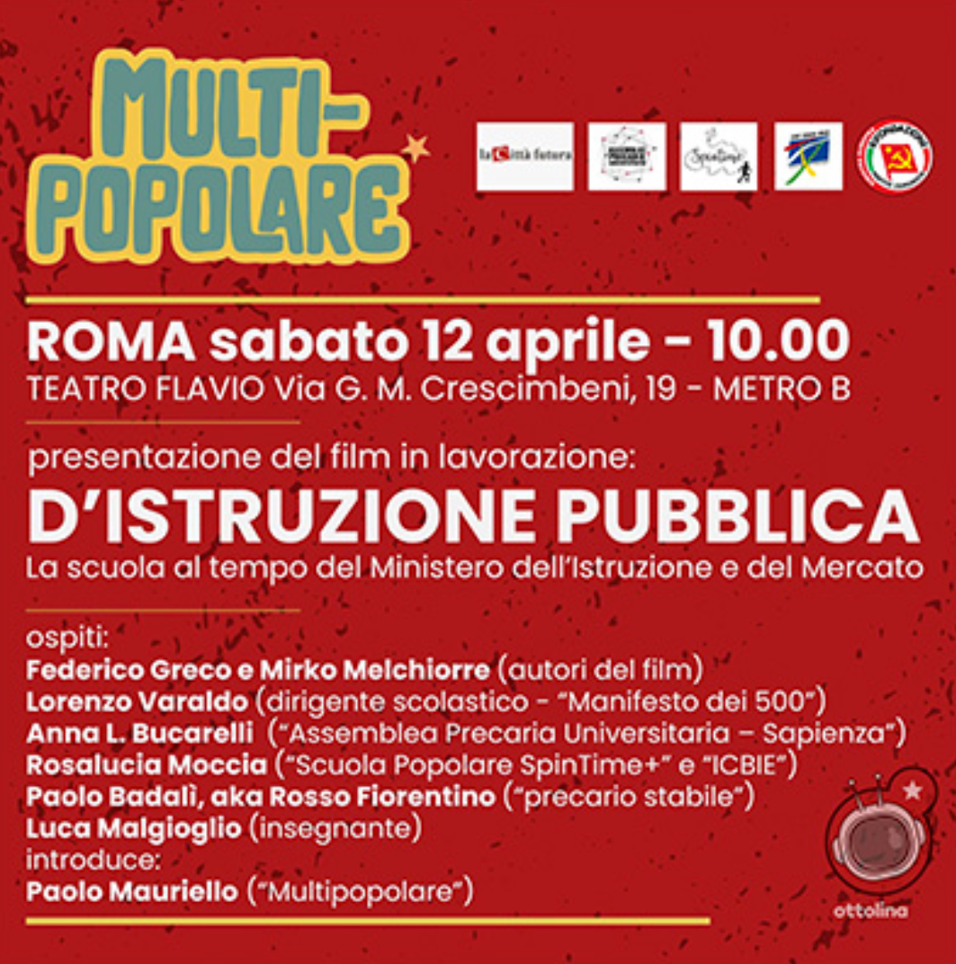 D'ISTRUZIONE PUBBLICA