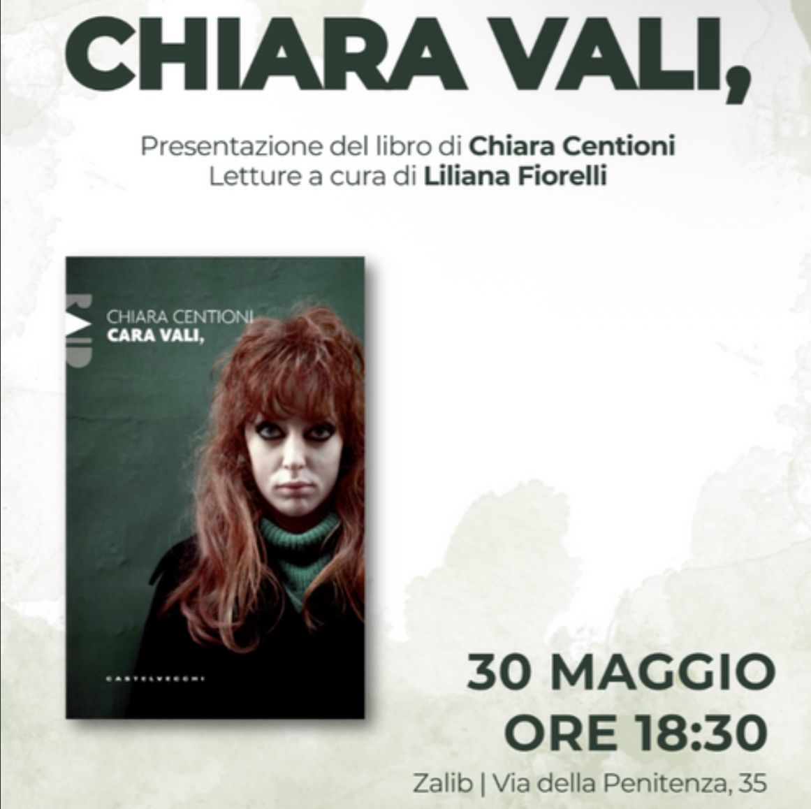 Presentazione del libro "Chiara Vale, " di Chiara Centioni