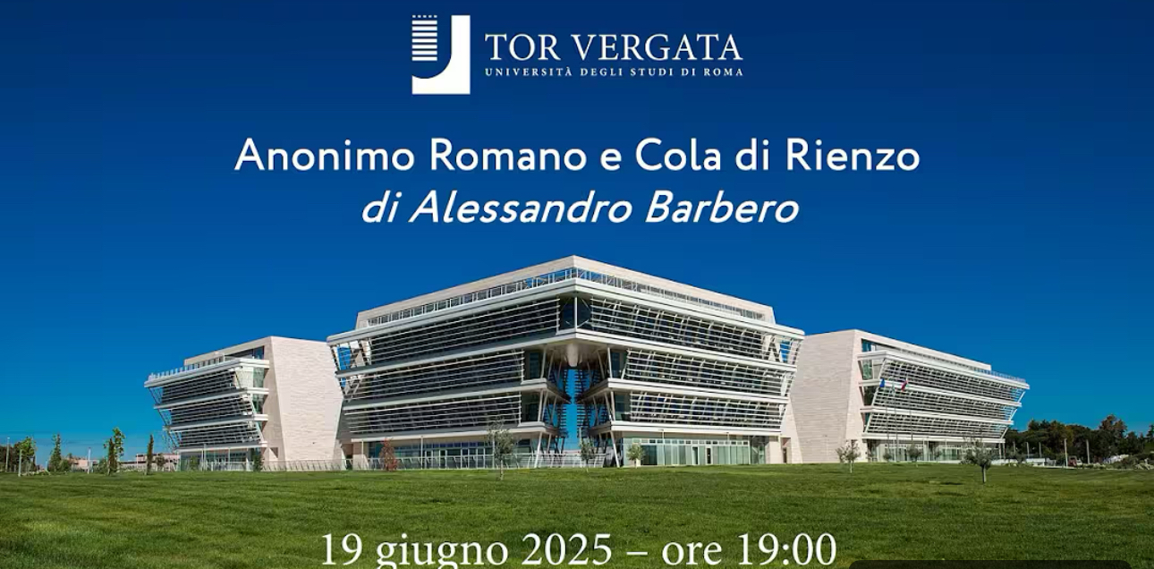 Alessandro Barbero a Roma parla di Cola di Rienzo