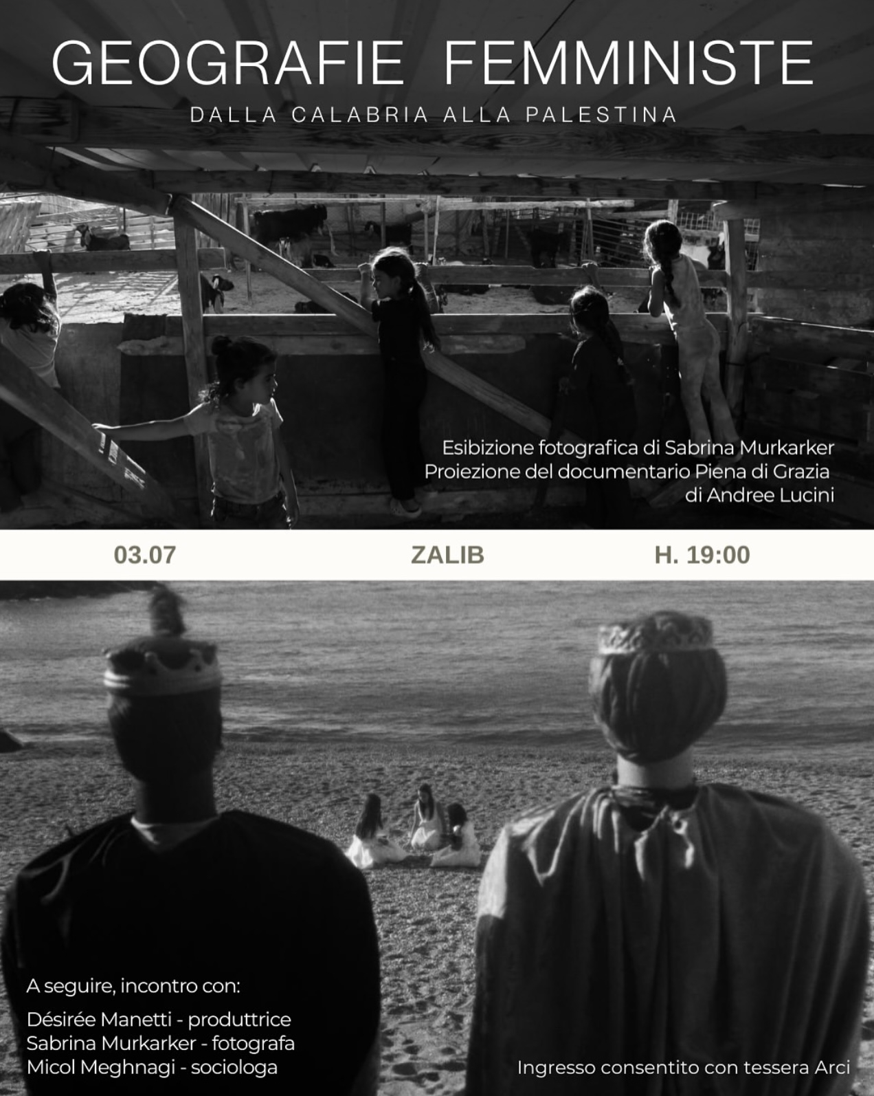 GEOGRAFIE FEMMINISTE - Dalla Calabria alla Palestina