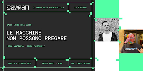 Le macchine non possono pregare