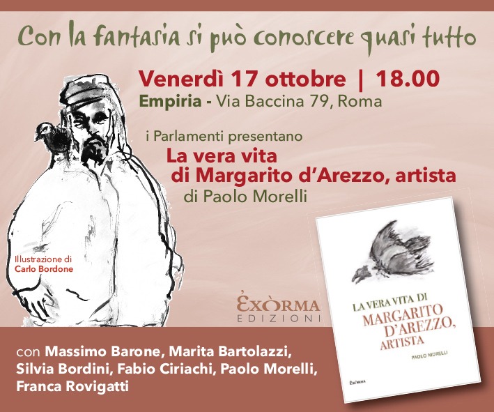 La vera vita di Margarito d'Arezzo di Paolo Morelli, presentazione