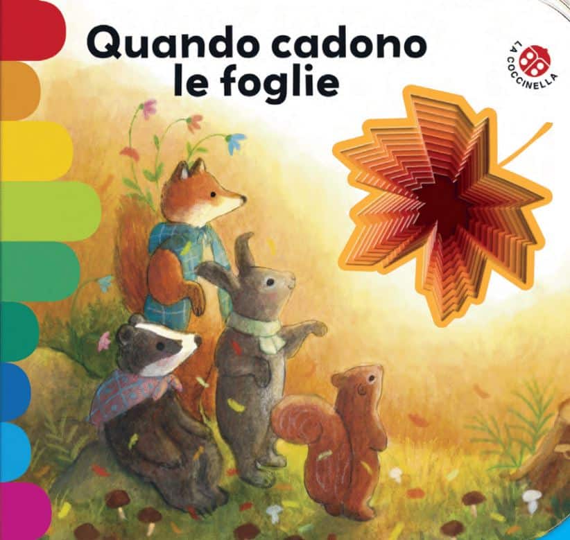 Buchi come foglie e fiocchi di neve
infanzia