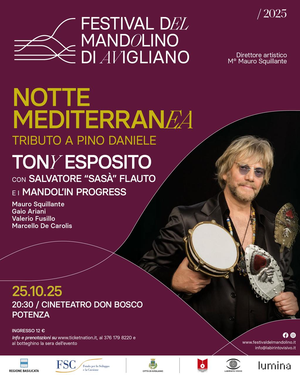 Notte Mediterranea - Tributo a Pino Daniele