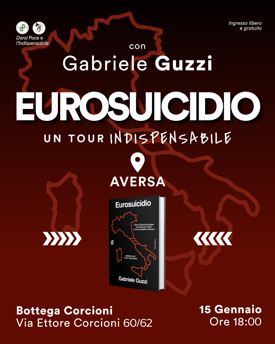Presentazione di “Eurosuicidio” a Aversa