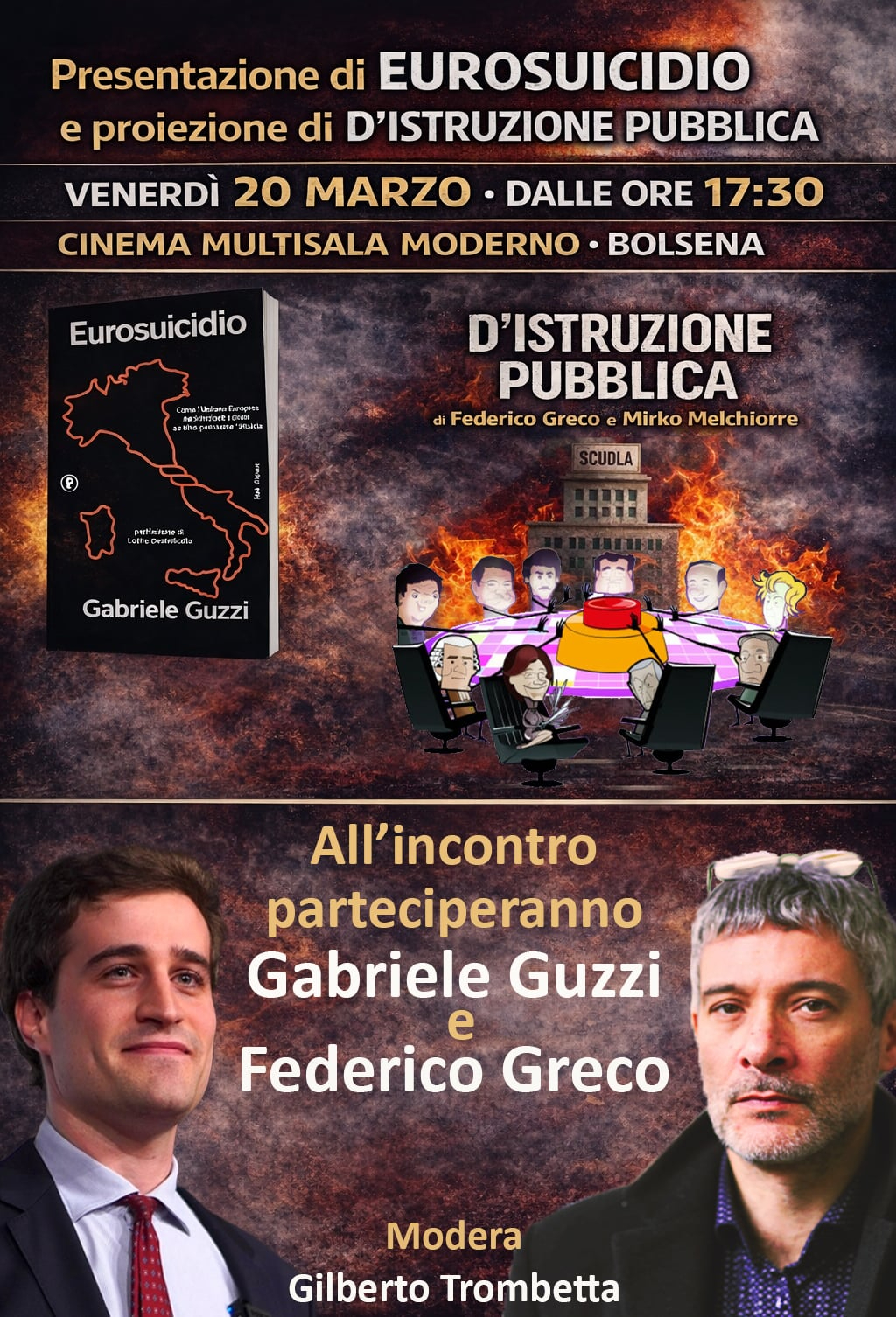 Eurosuicidio e d'Istruzione Pubblica