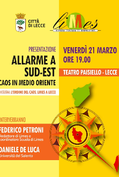 Allarme a sud-est - caos in Medio Oriente