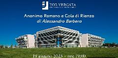 Alessandro Barbero a Roma parla di Cola di Rienzo